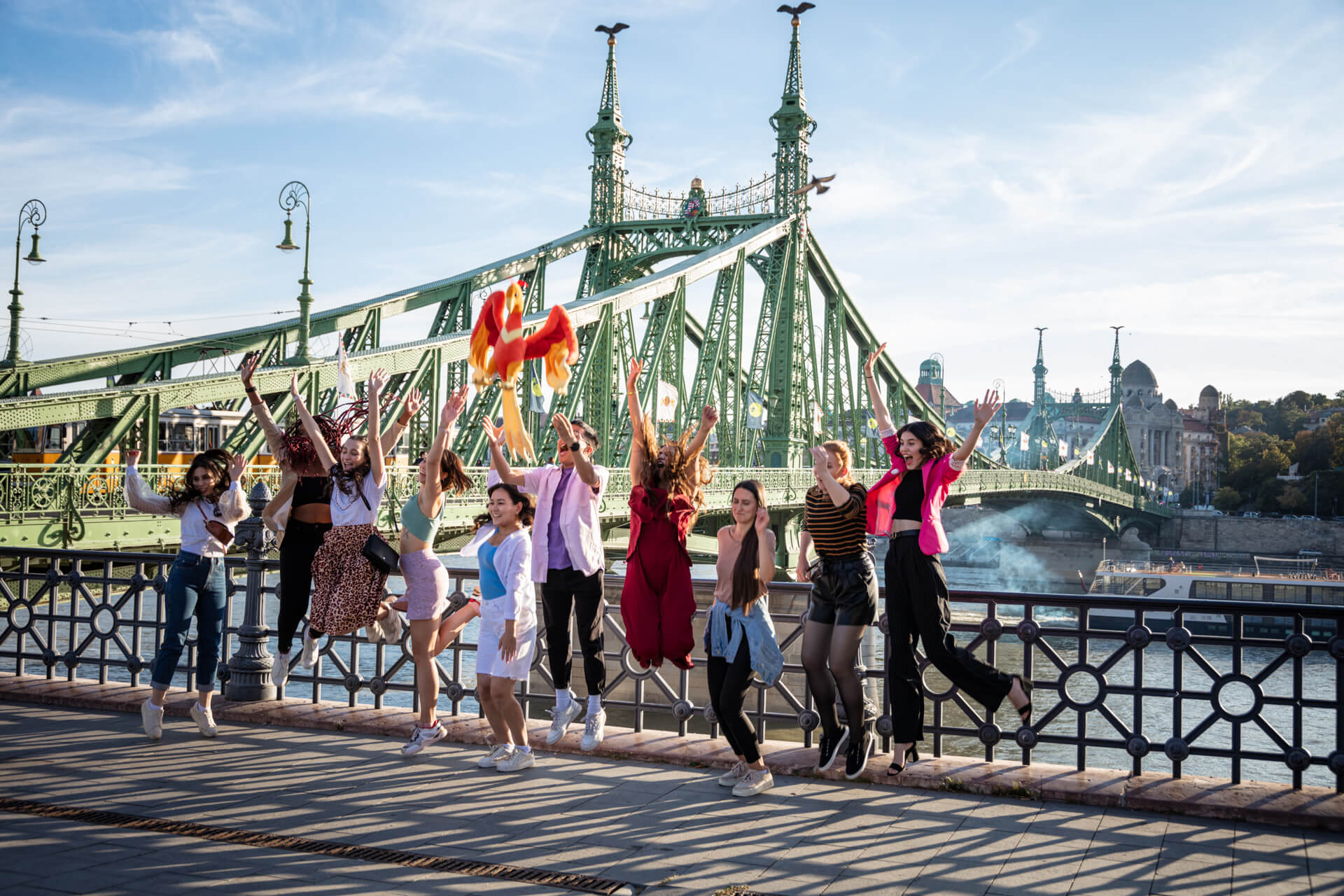 Enjoying international student life studying abroad in Hungary , Budapest